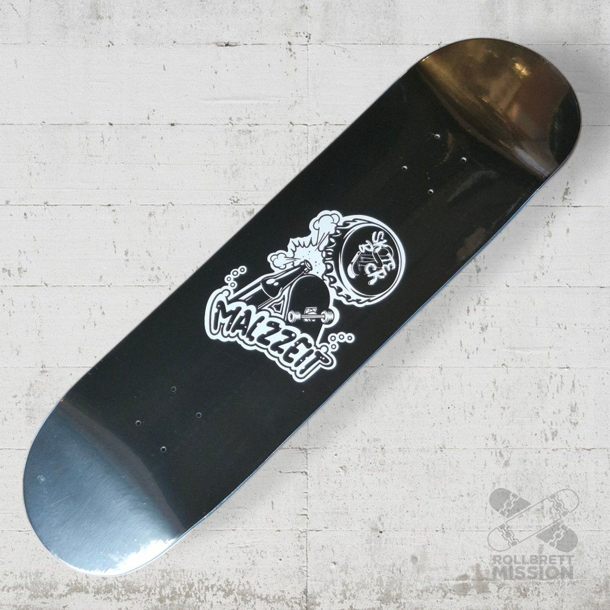 Skateback Malzzeit 8.5 Deck - Skateboard - Decks - Rollbrett Mission
