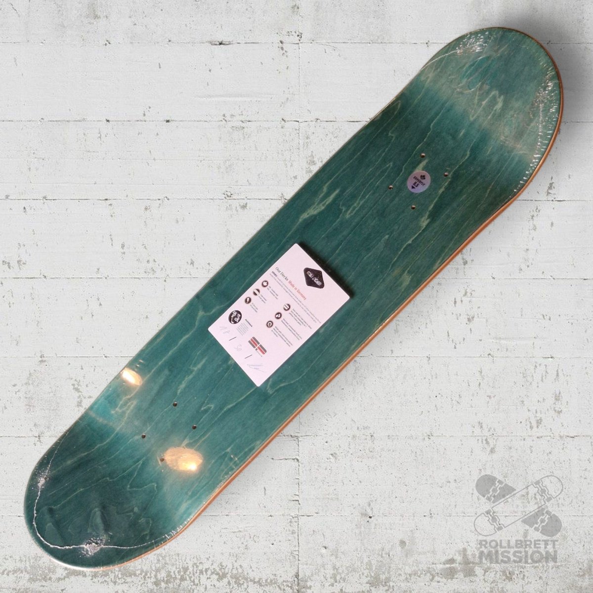 Skateback Malzzeit 8.5 Deck - Skateboard - Decks - Rollbrett Mission