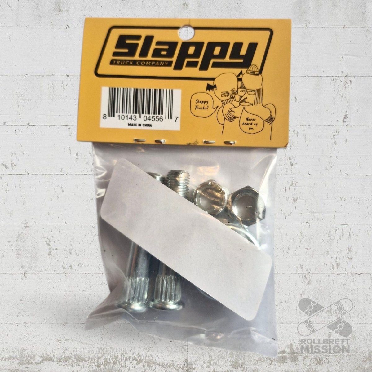 Slappy Hollow Kingpins Set - Skateboard - Kleinteile - Rollbrett Mission