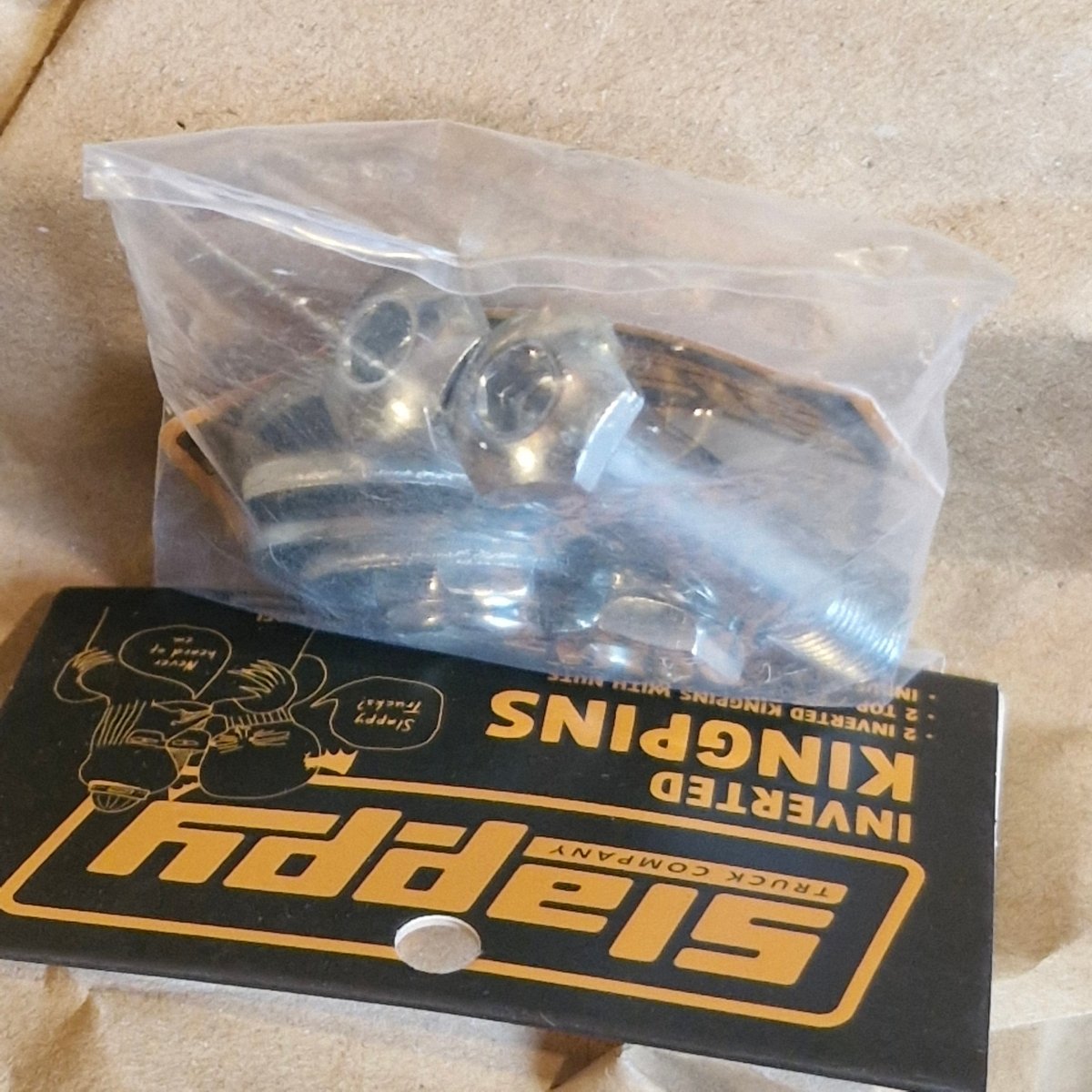 Slappy Inverted Kingpins Set - Skateboard - Kleinteile - Rollbrett Mission