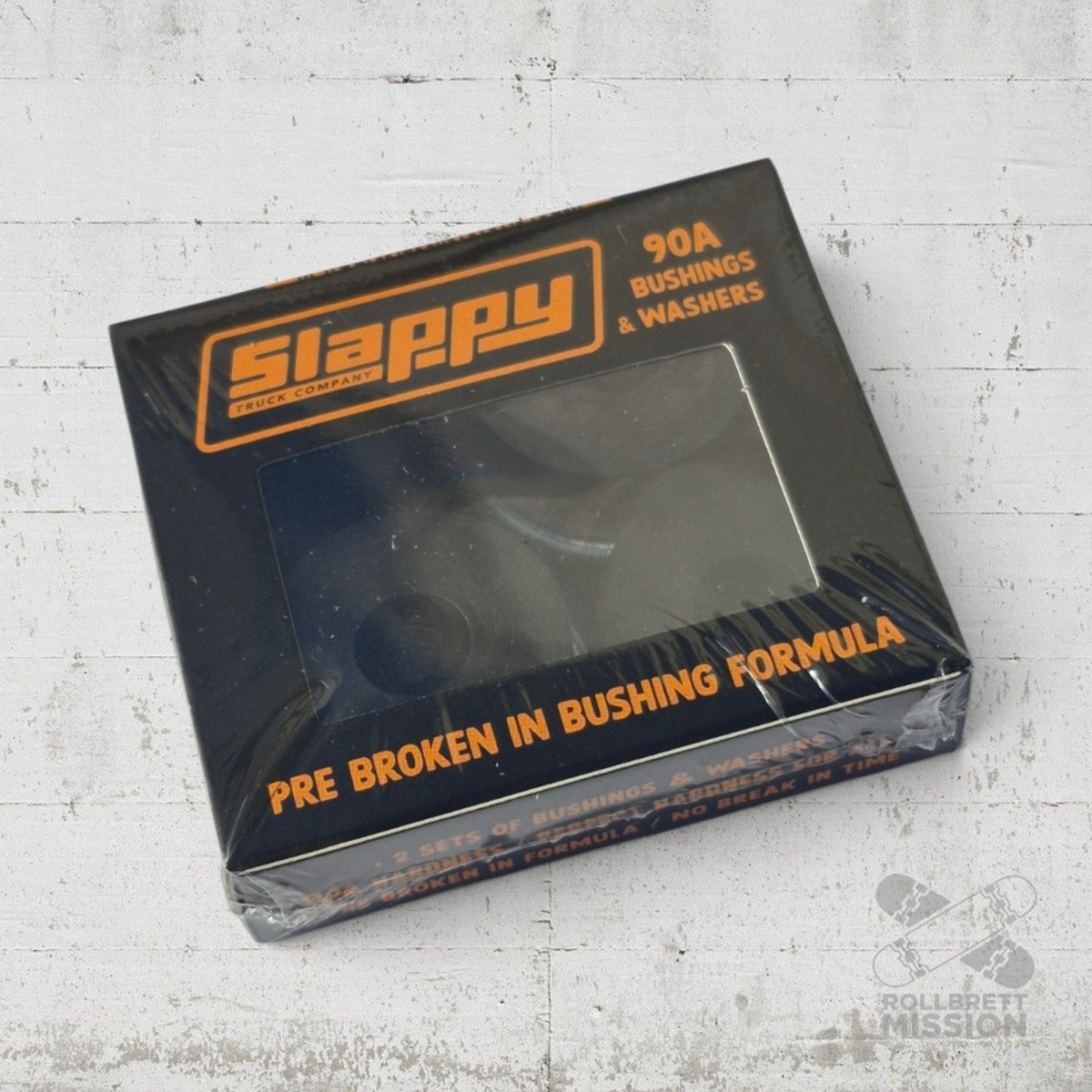 Slappy Lenkgummis 90A Bushings + Washers - Skateboard-Kleinteile - Rollbrett Mission