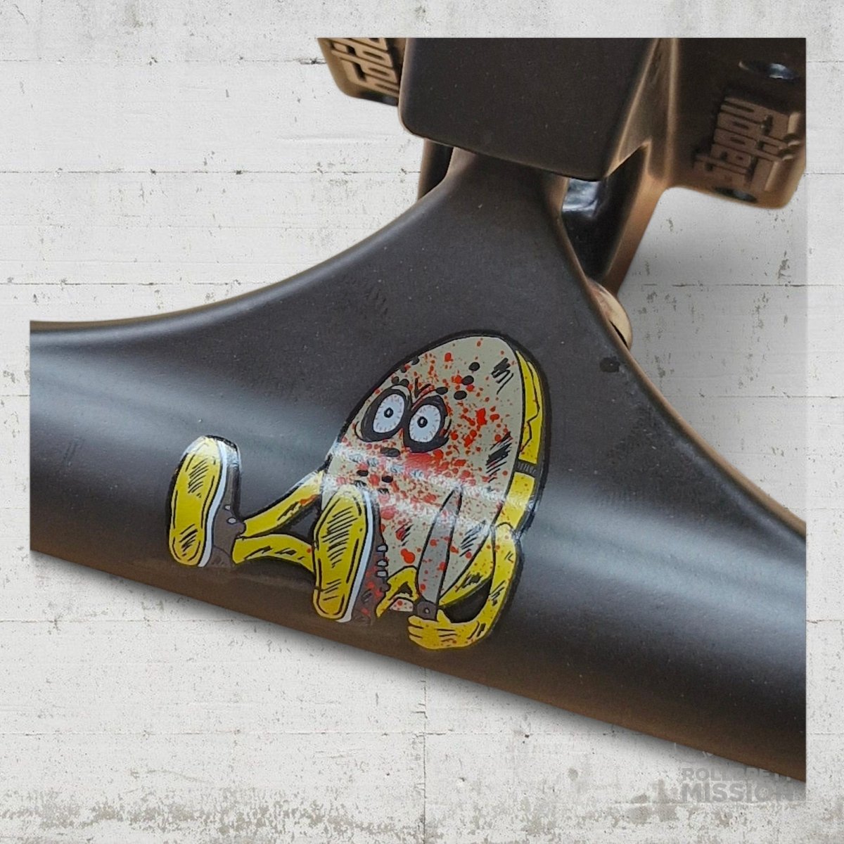 Slappy Truck 8.50 ST1 Curb Killer black - Skateboard - Achsen - Rollbrett Mission