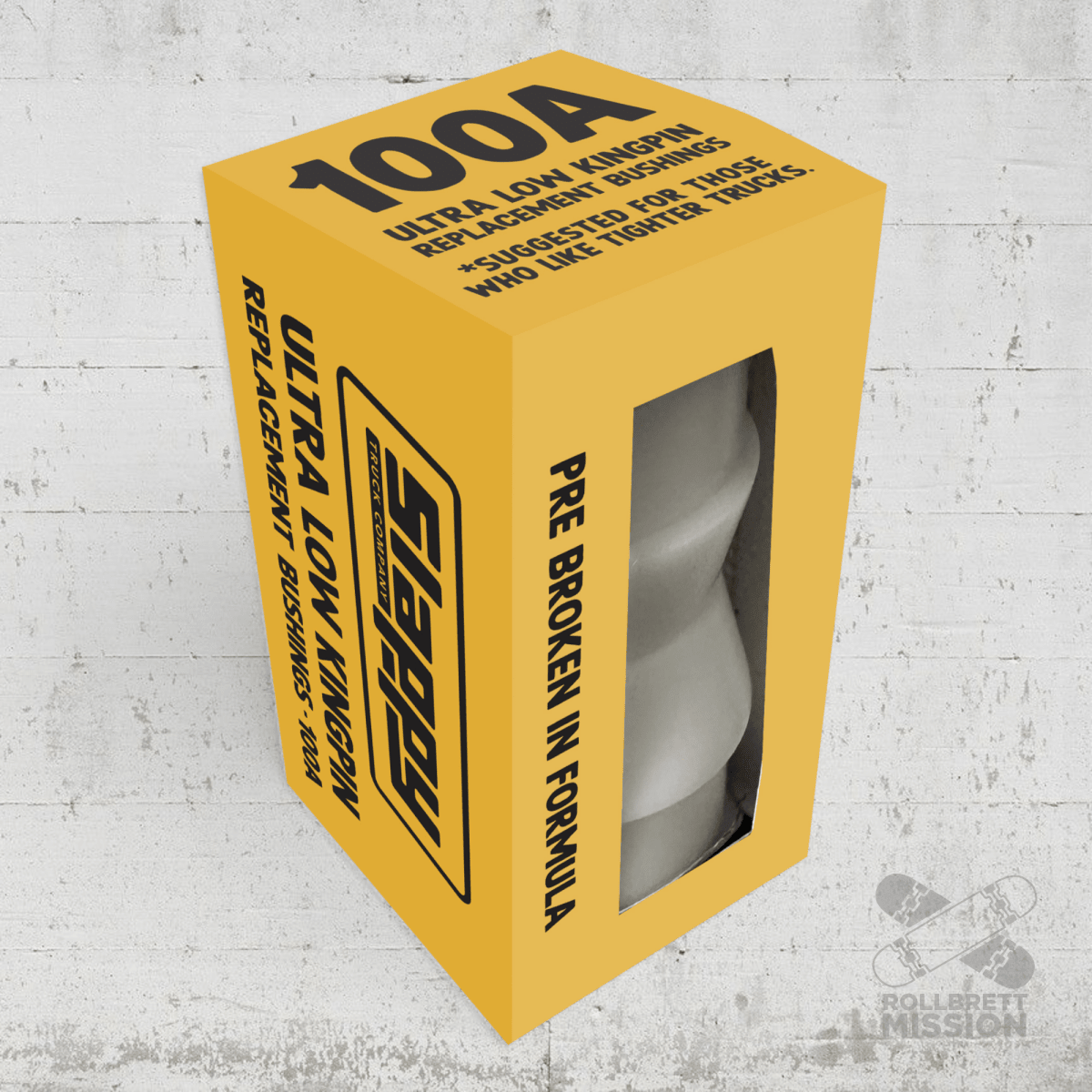 Slappy Ultra Low Lenkgummis 85A 90A 95A 100A Bushings - Skateboard - Kleinteile - Rollbrett Mission