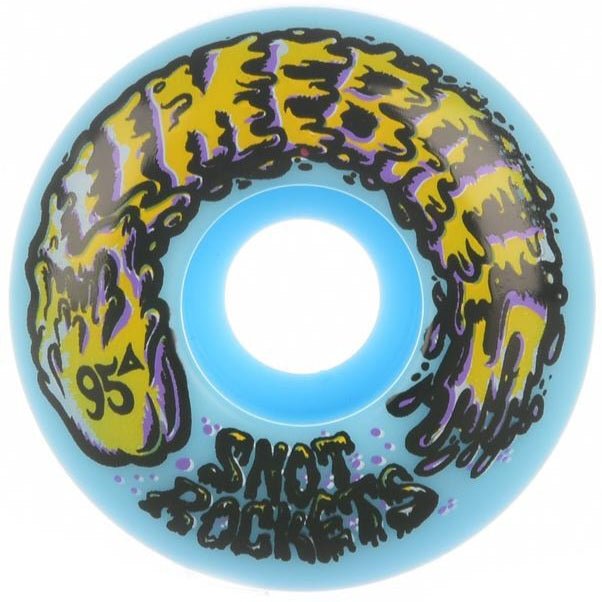 Slime Balls Snot Rockets Pastel blue 95A Wheels - Skateboard-Rollen - Rollbrett Mission