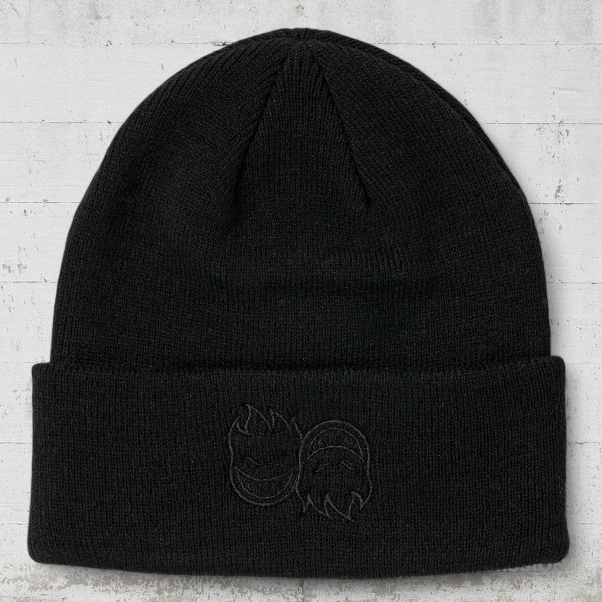 Spitfire Cuff Beanie Eternal black charcoal - Kopfbekleidung & - tücher - Rollbrett Mission