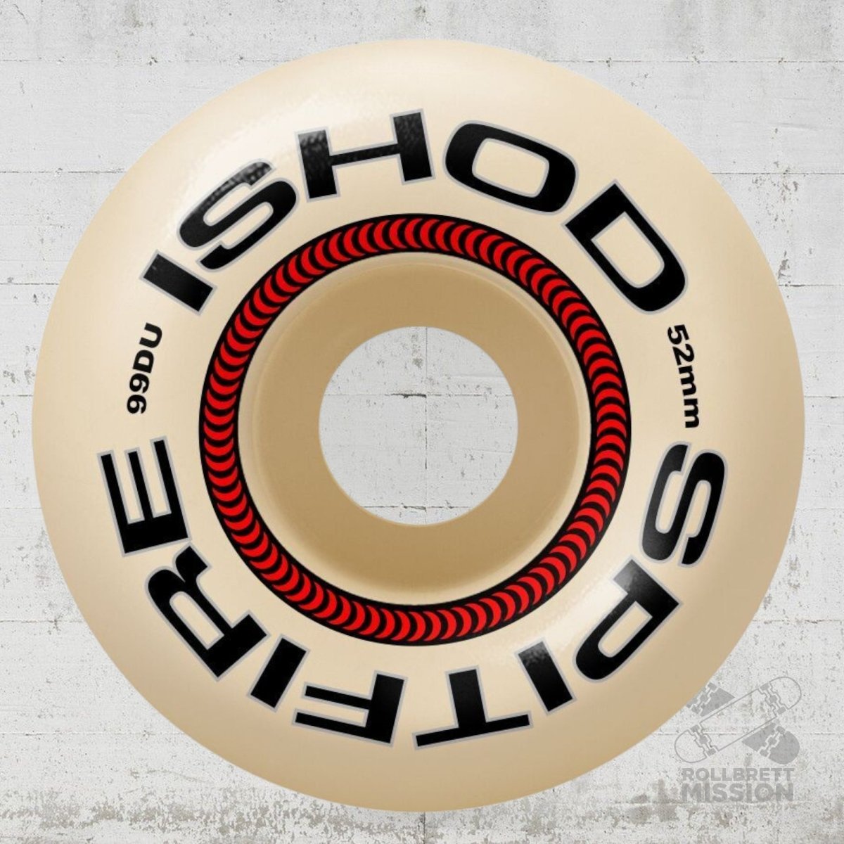 Spitfire F4 Ishod Lock In Classic 52mm 99A Wheels - Skateboard - Rollen - Rollbrett Mission