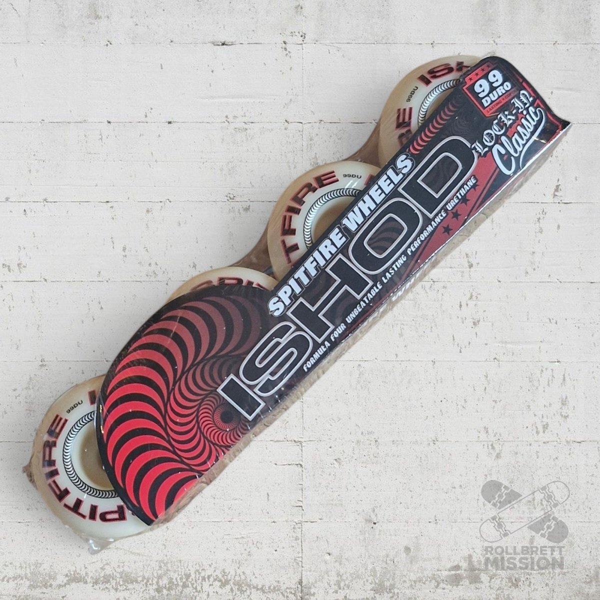 Spitfire F4 Ishod Lock In Classic 53mm 99A Wheels - Skateboard - Rollen - Rollbrett Mission