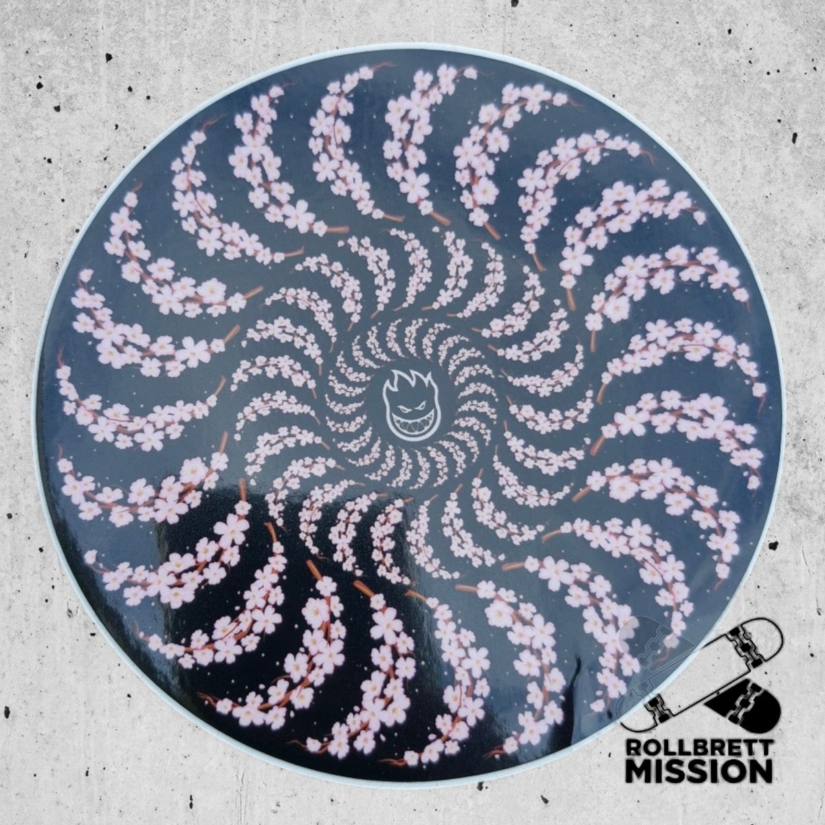 Spitfire Sticker Yuto Cherry Blossom 10cm - Rollbrett Mission