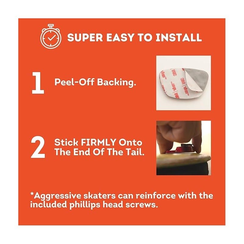 Tail Devil red - Rollbrett Mission