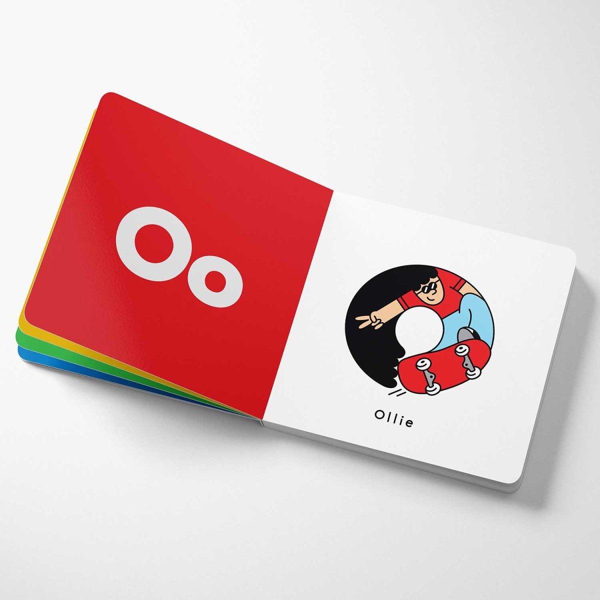 The Dudes Skateboard ABC Book Kinderbuch - Rollbrett Mission