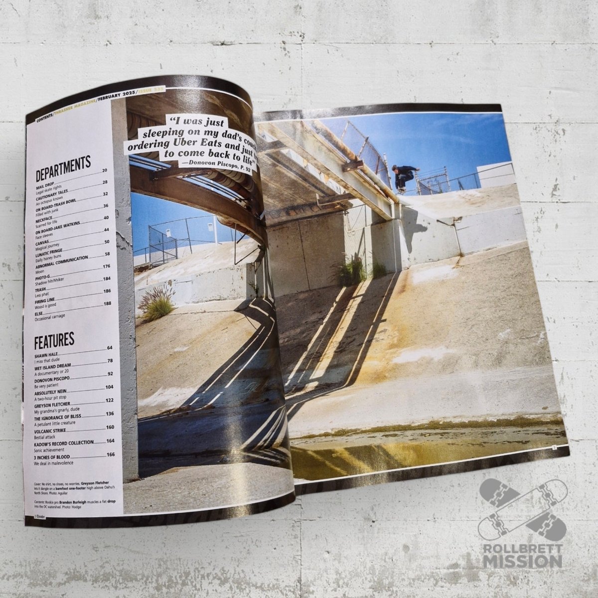 Thrasher Magazine Heft Ausgabe 535 Februar 2025 - Zeitschriften - Rollbrett Mission