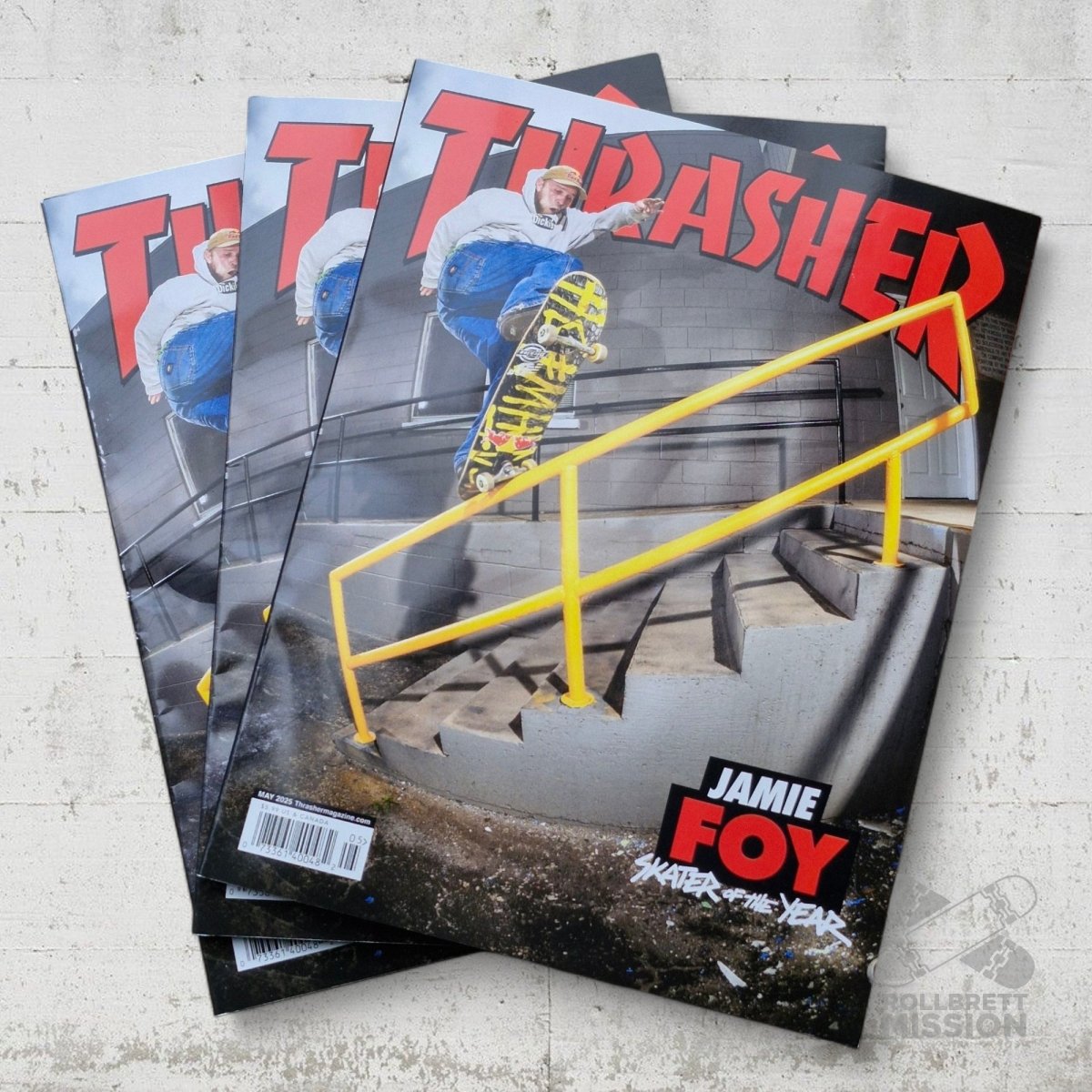 Thrasher Magazine Heft Ausgabe 538 Mai 2025 - Zeitschriften - Rollbrett Mission