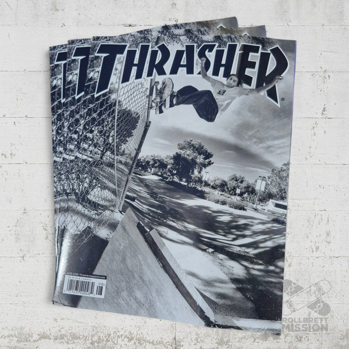 Thrasher Magazine Heft Ausgabe 541 August 2025 - Zeitschriften - Rollbrett Mission