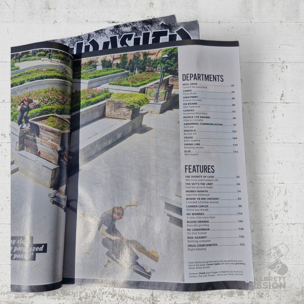 Thrasher Magazine Heft Ausgabe 541 August 2025 - Zeitschriften - Rollbrett Mission