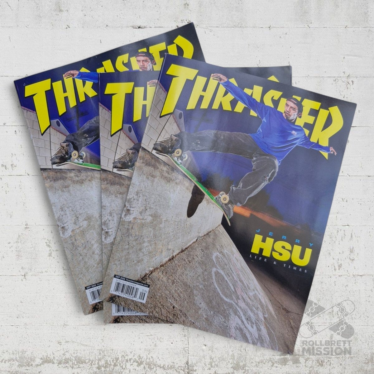 Thrasher Magazine Heft Ausgabe 542 September 2025 - Zeitschriften - Rollbrett Mission