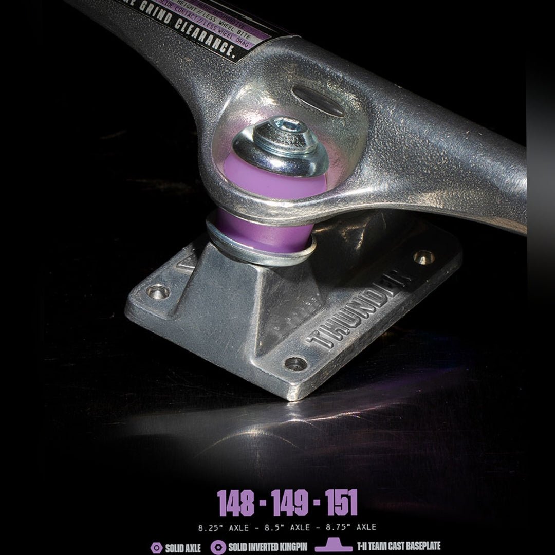 Thunder 151 T-II Inverted 8.75" Truck polished - Skateboard-Achsen - Rollbrett Mission