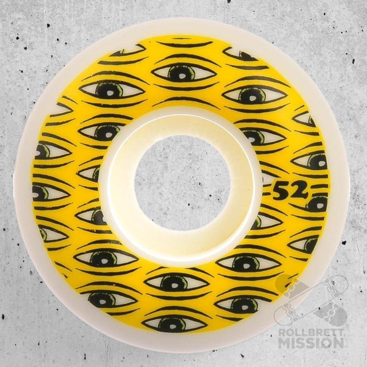 Toy Machine all Seeing 52mm 100A Wheels - Skateboard - Rollen - Rollbrett Mission