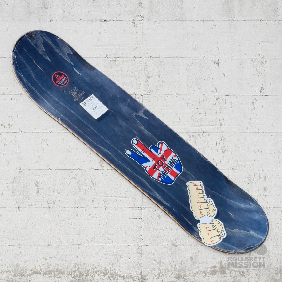 Toy Machine Geoff Rowley Union Jack 8.25 Deck - Skateboard - Decks - Rollbrett Mission