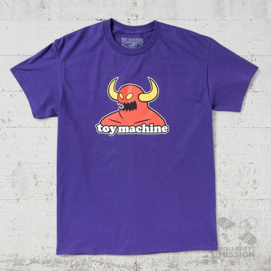Toy Machine T-Shirt Monster purple - Rollbrett Mission