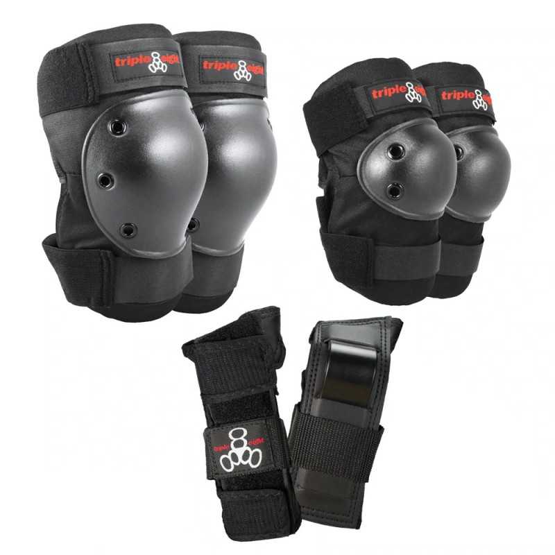 Triple Eight Saver Series 3 - Pack Schoner Set - Skateboarding - Schutzausrüstung - Rollbrett Mission