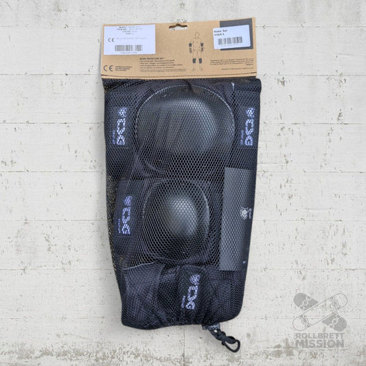 TSG Basic Protection Set black - Skateboarding - Schutzausrüstung - Rollbrett Mission