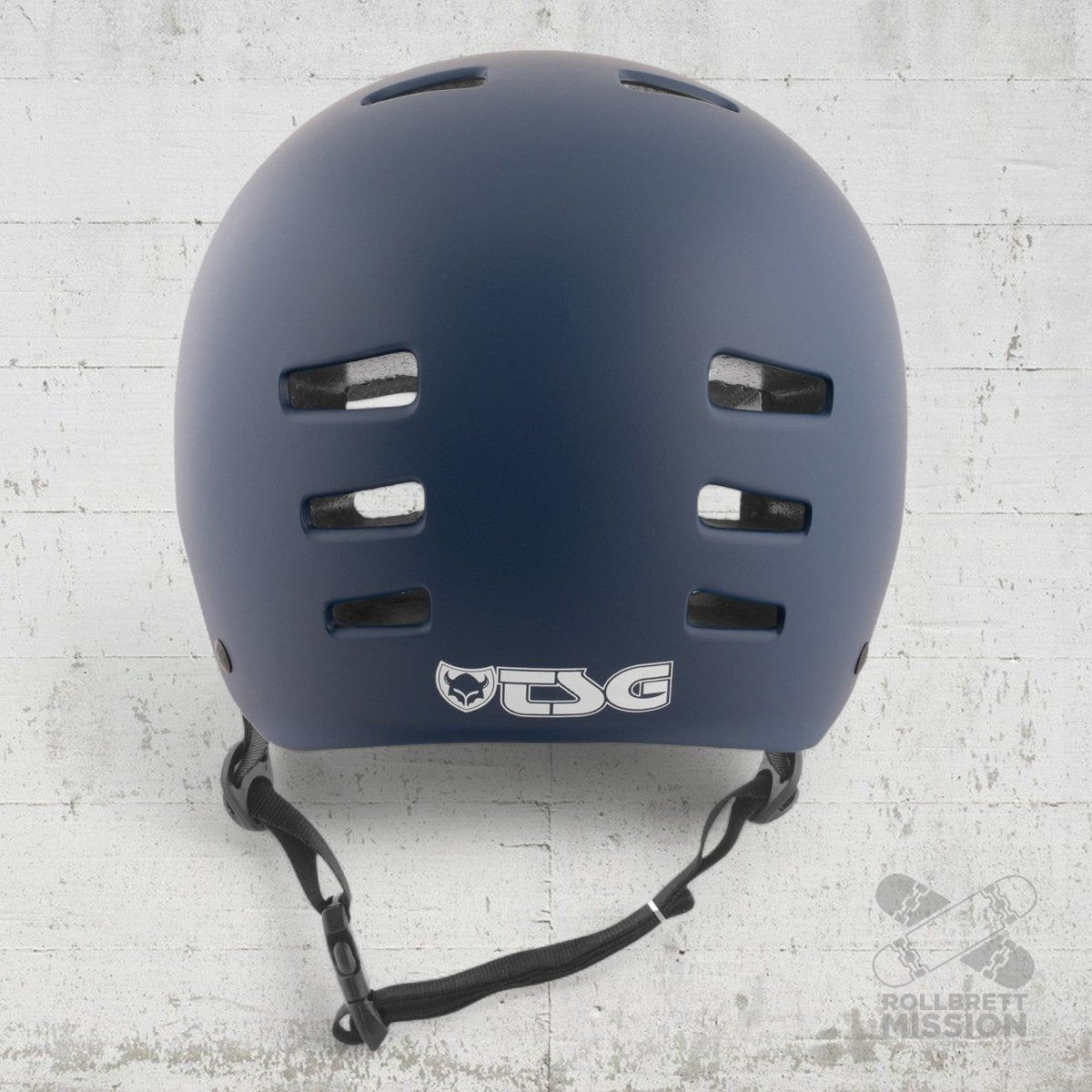 TSG Helm Evolution Solid satin blue - Skateboarding - Schutzausrüstung - Rollbrett Mission