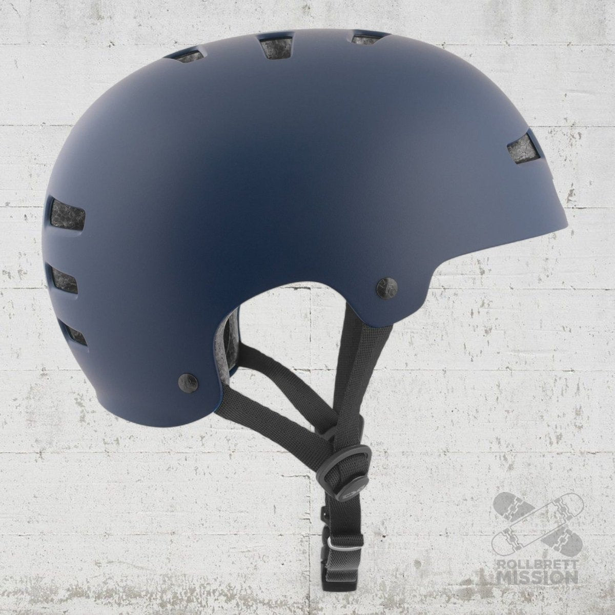 TSG Helm Evolution Solid satin blue - Skateboarding - Schutzausrüstung - Rollbrett Mission