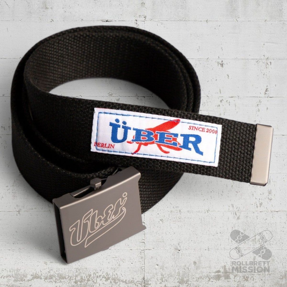 Über Metal Belt Gürtel - Gürtel - Rollbrett Mission