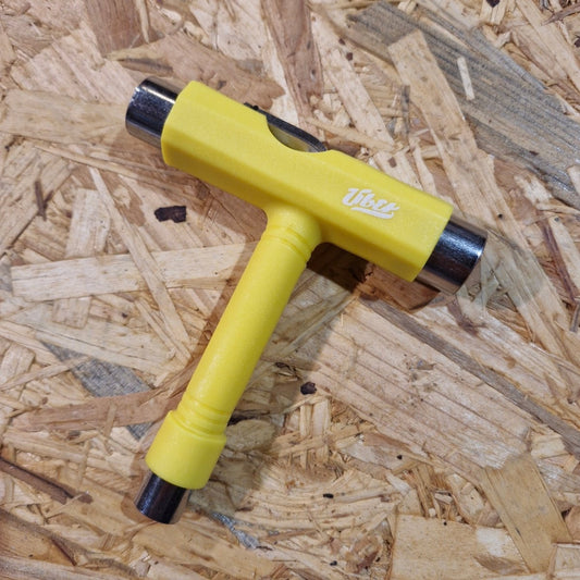 Über T - Tool gelb Skatetool Werkzeug - Skateboard - Kleinteile - Rollbrett Mission