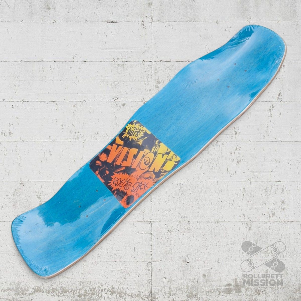 Vision Psycho Stick Modern Concave 10.0 Old School Deck turquoise - Skateboard - Decks - Rollbrett Mission