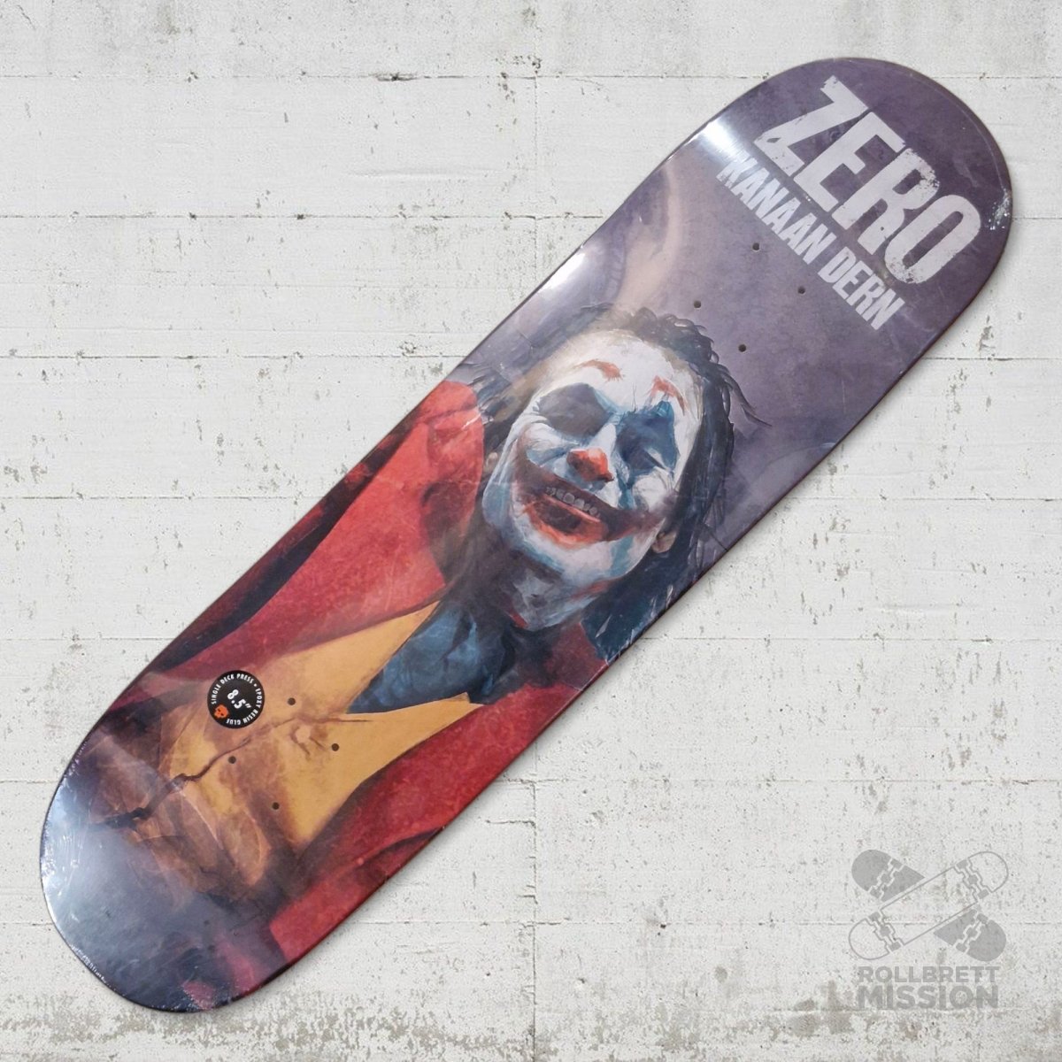 Zero Kanaan Joker 8.5 Deck - Skateboard - Decks - Rollbrett Mission