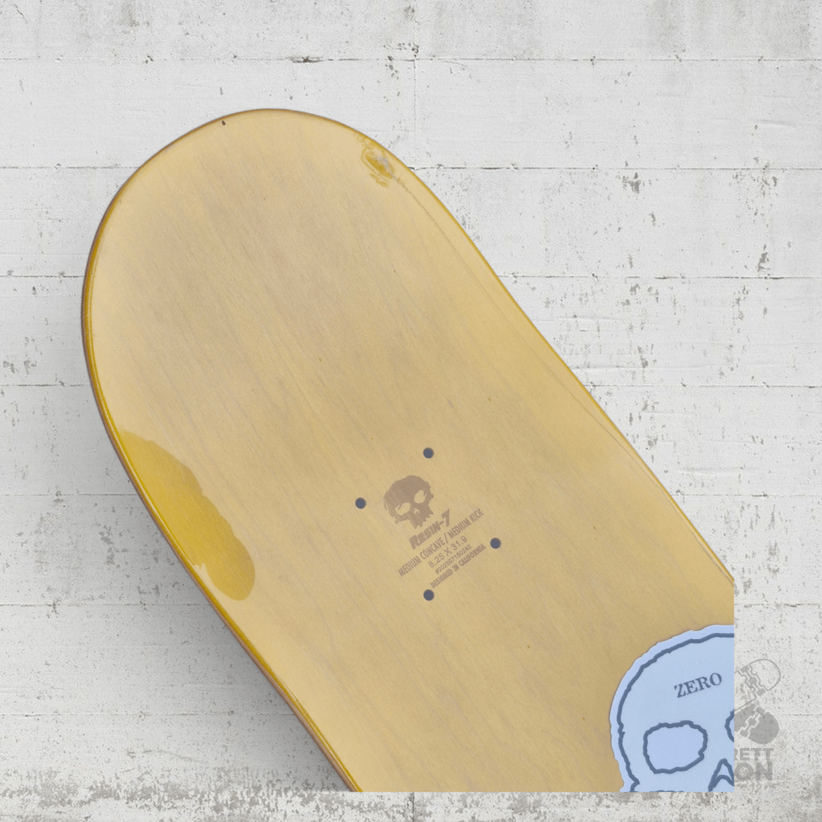 Zero Team Bold Black 8.25 Deck - Skateboard - Decks - Rollbrett Mission