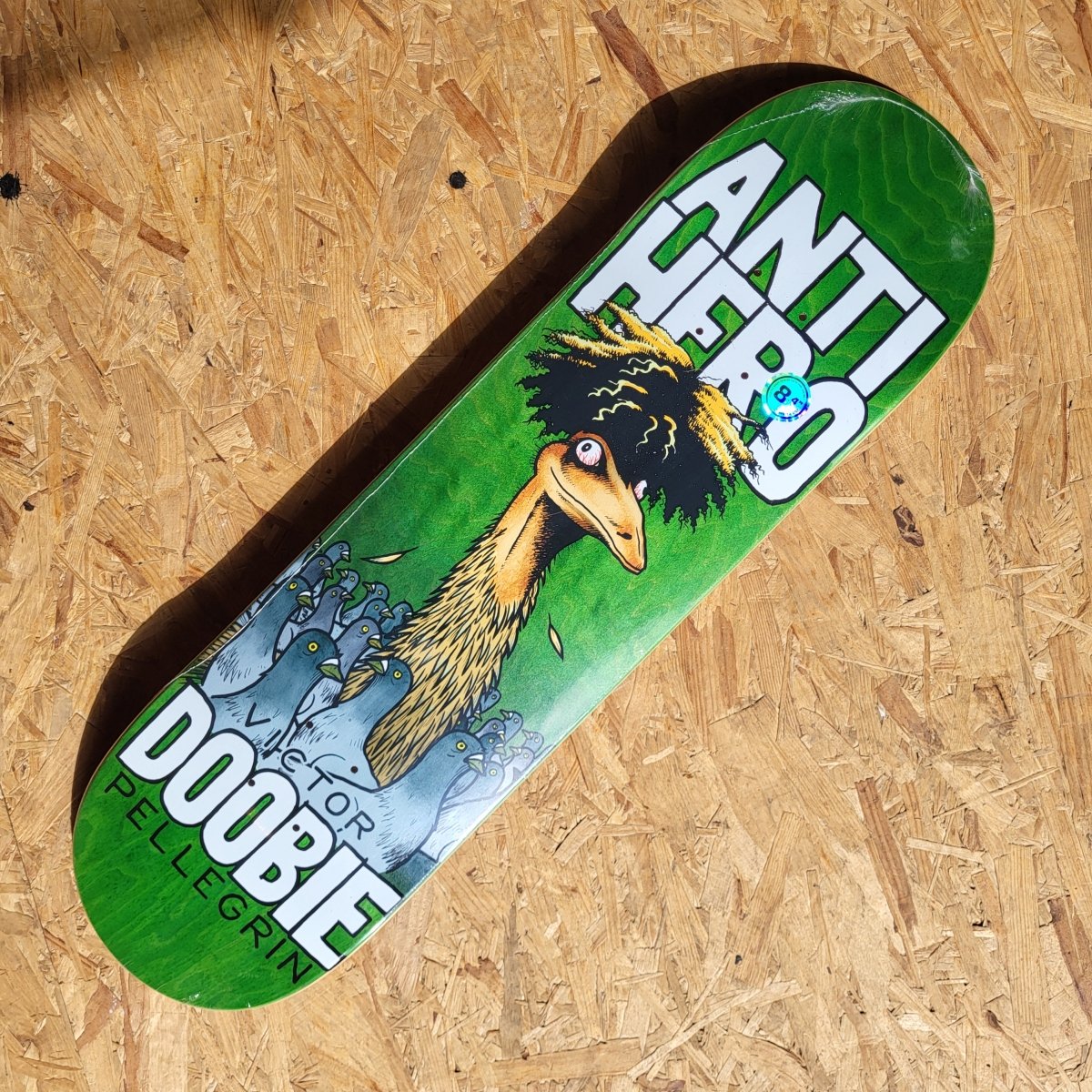 Anti Hero Doobie Secret Pro Deck - Skateboard-Decks - Rollbrett Mission