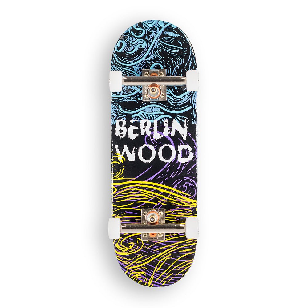 Berlin Wood Fingerboard Gene Pattern Pro Complete Setup - Fingerboard - Rollbrett Mission