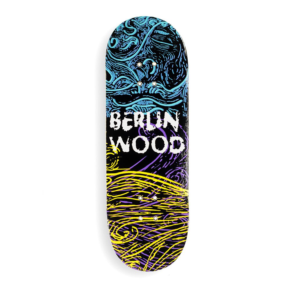 Berlin Wood Fingerboard Gene Pattern Pro Complete Setup - Fingerboard - Rollbrett Mission