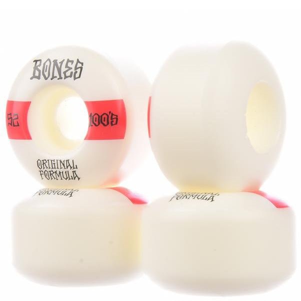 Bones 100's OG #19 V4 Wheels - Skateboard-Rollen - Rollbrett Mission