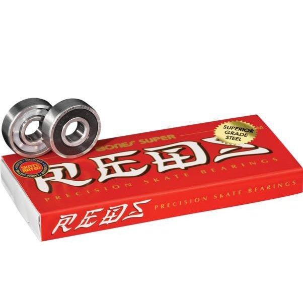 Bones Bearings Super Reds Kugellager - Skateboard-Kleinteile - Rollbrett Mission