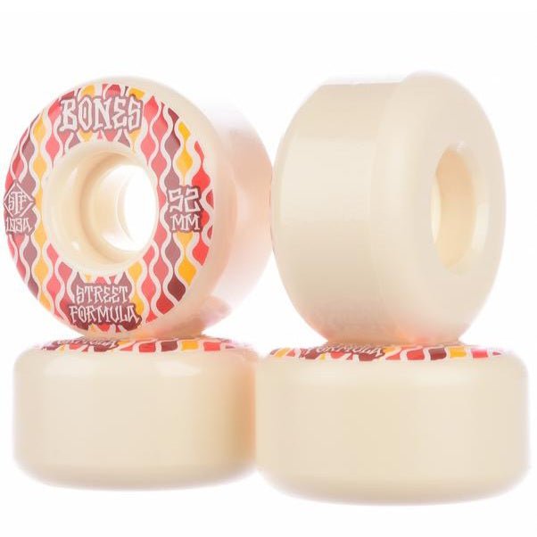 Bones STF Retros 52mm V2 Locks 103A Wheels - Skateboard-Rollen - Rollbrett Mission