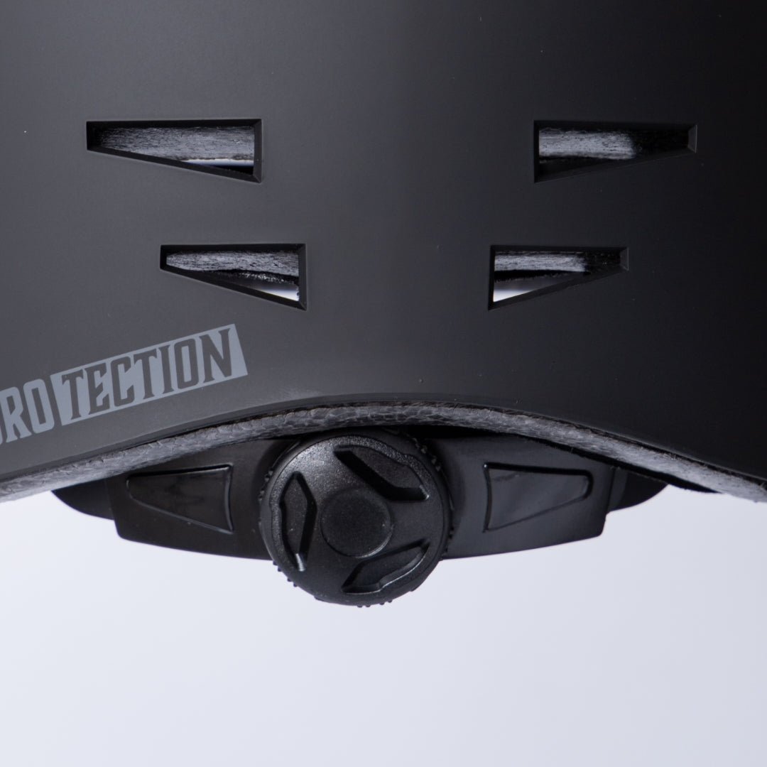 BroTection Skate Helm schwarz - Skateboarding-Schutzausrüstung - Rollbrett Mission