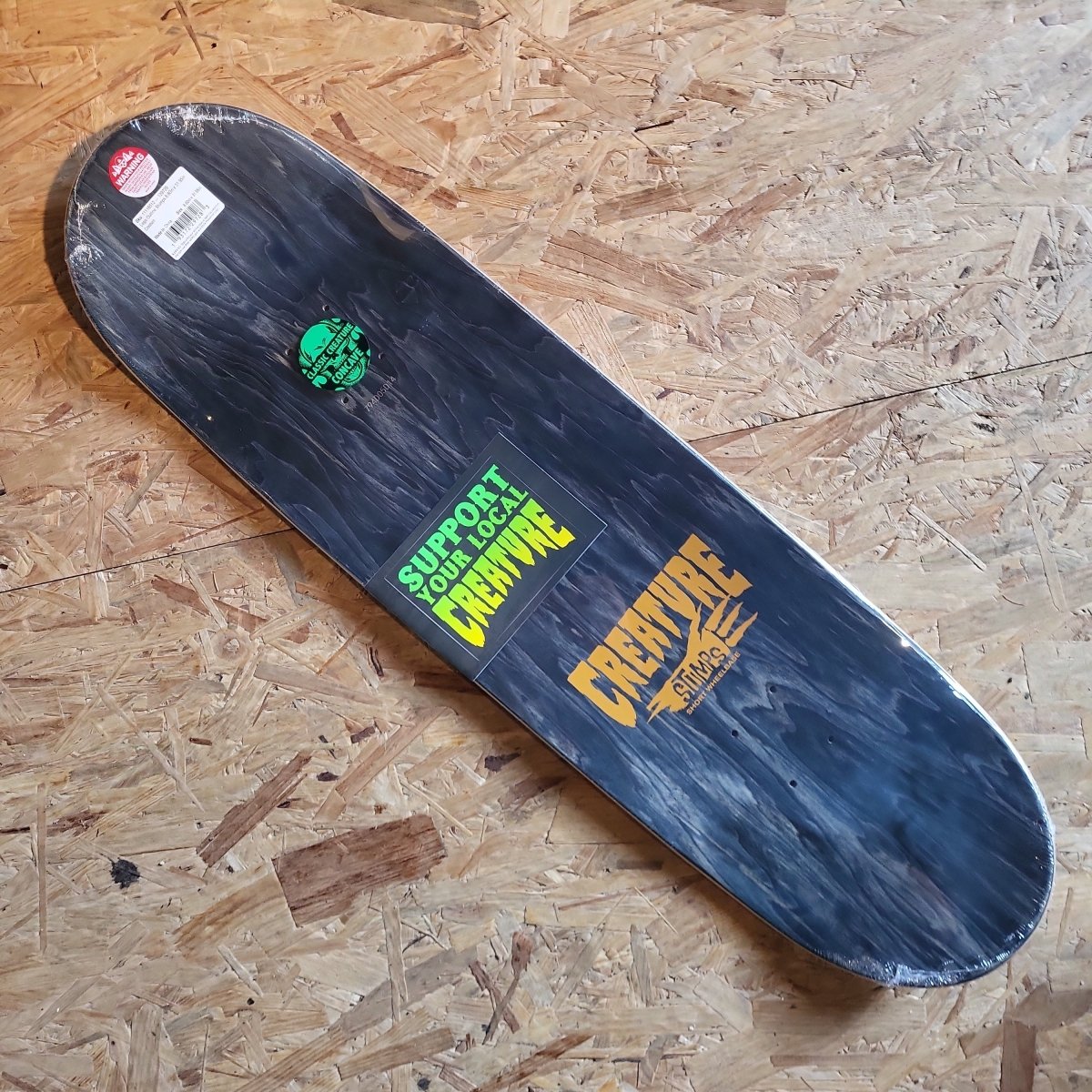 Creature Logo Outline Stumps Deck - Skateboard-Decks - Rollbrett Mission