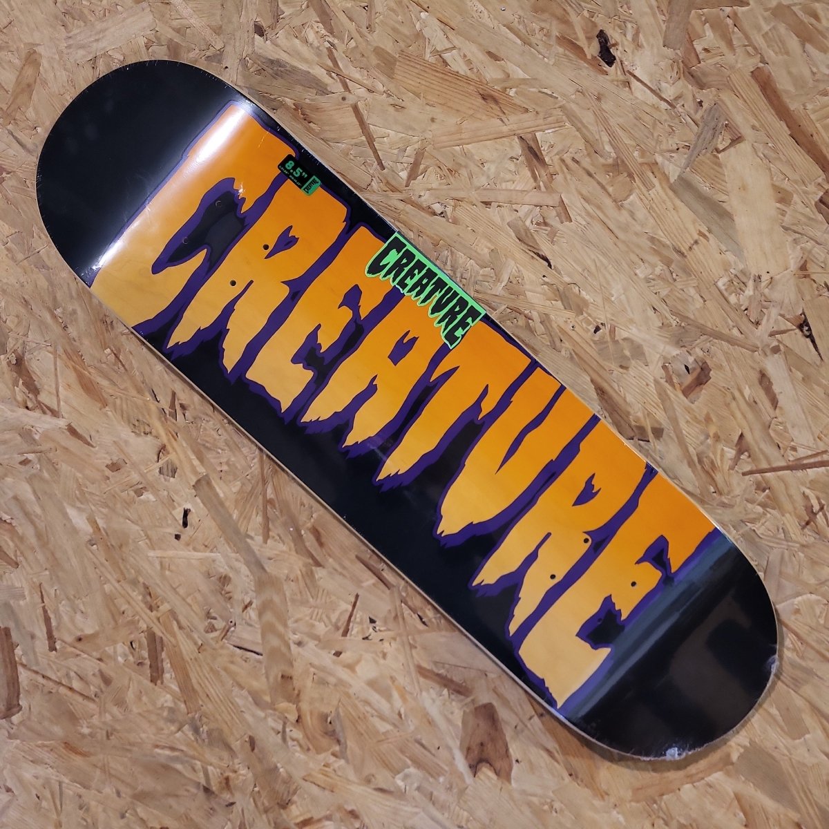 Creature Logo Outline Stumps Deck - Skateboard-Decks - Rollbrett Mission