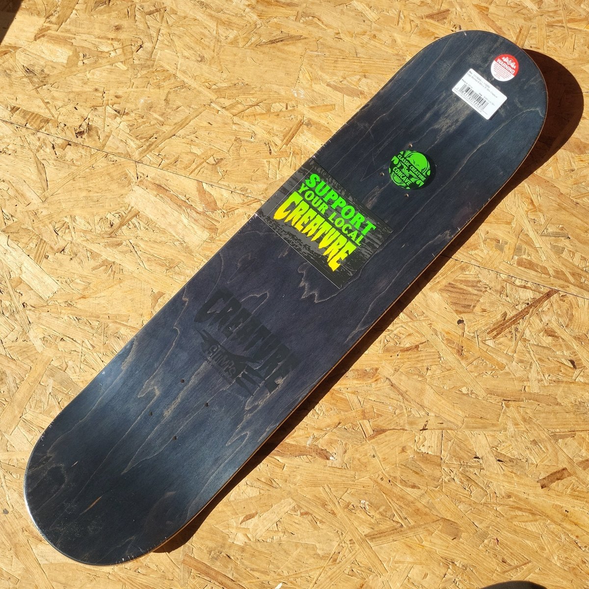 Creature Logo Stumps Deck - Skateboard-Decks - Rollbrett Mission