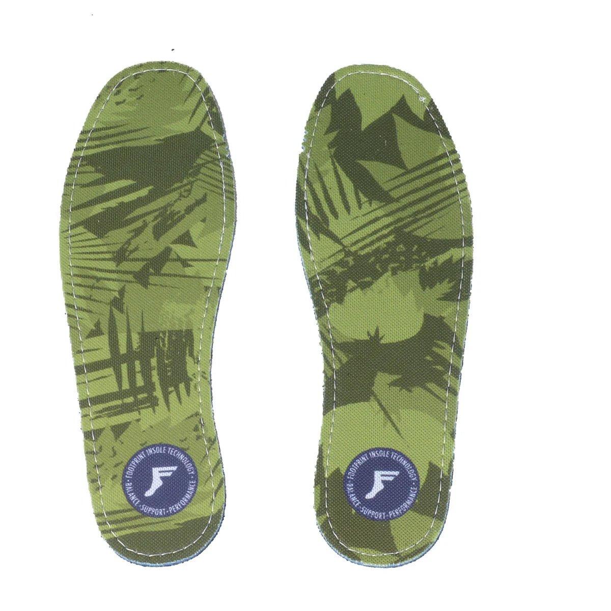 Footprint Insoles Flat 3mm Camo green - Skateboard-Kleinteile - Rollbrett Mission