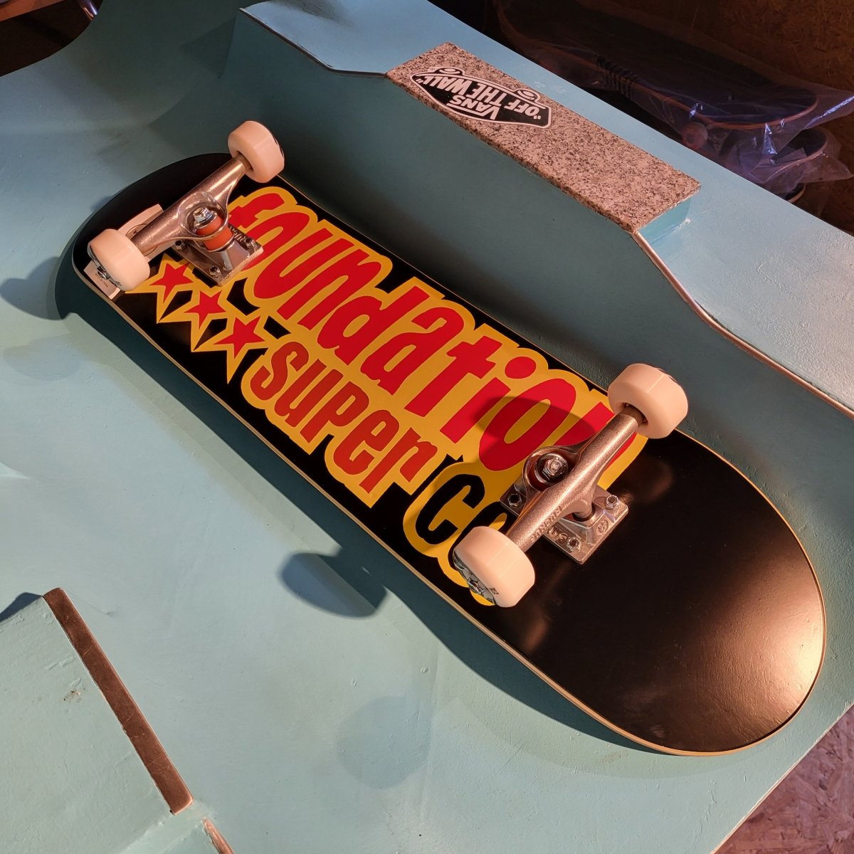 Foundation 3 Star Teal 8.12 Complete Skateboard - Skateboards - Rollbrett Mission