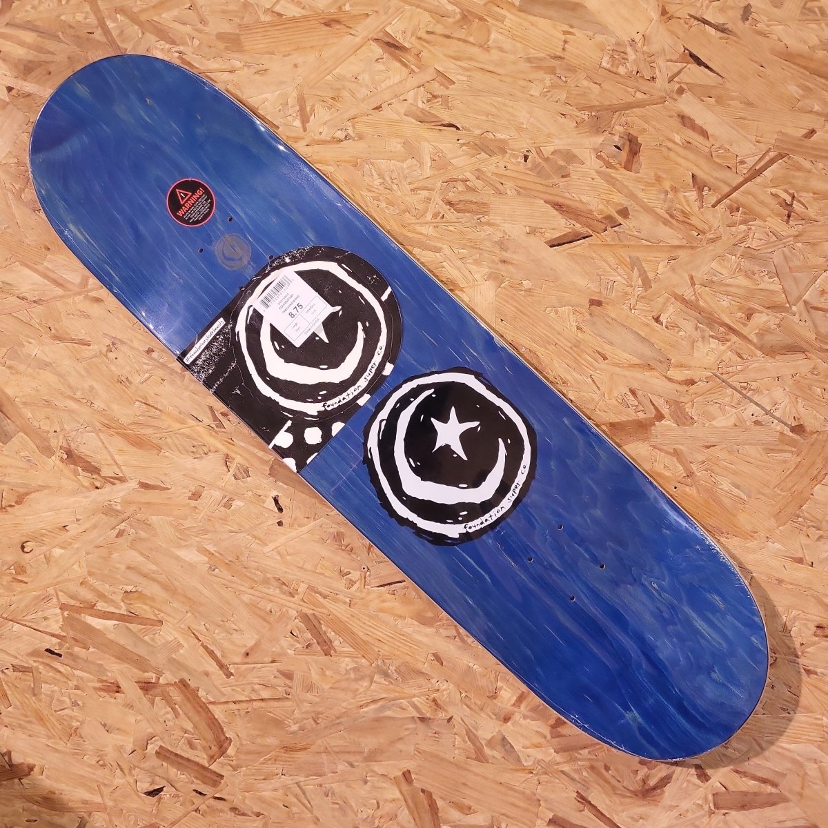 Foundation Checker 66 Deck - Skateboard-Decks - Rollbrett Mission