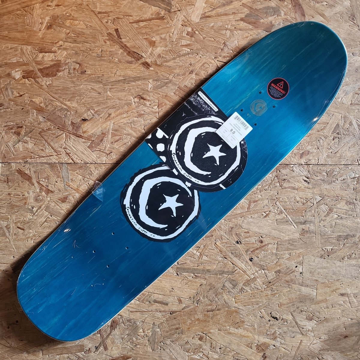Foundation Star & Moon Shaped Deck - Skateboard-Decks - Rollbrett Mission