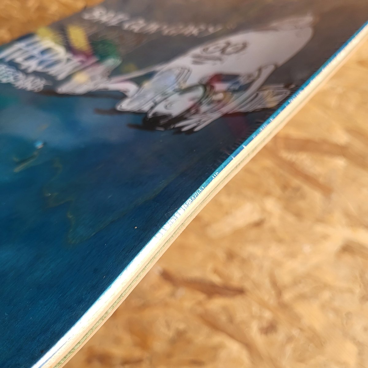 Heroin Skateboards Bail Gun Gary SYM Egg - Skateboard-Decks - Rollbrett Mission