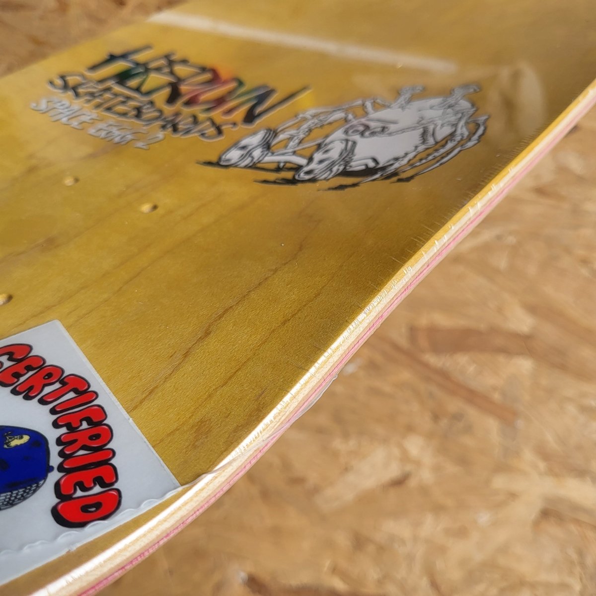 Heroin Skateboards Space Egg 2 Deck - Skateboard-Decks - Rollbrett Mission