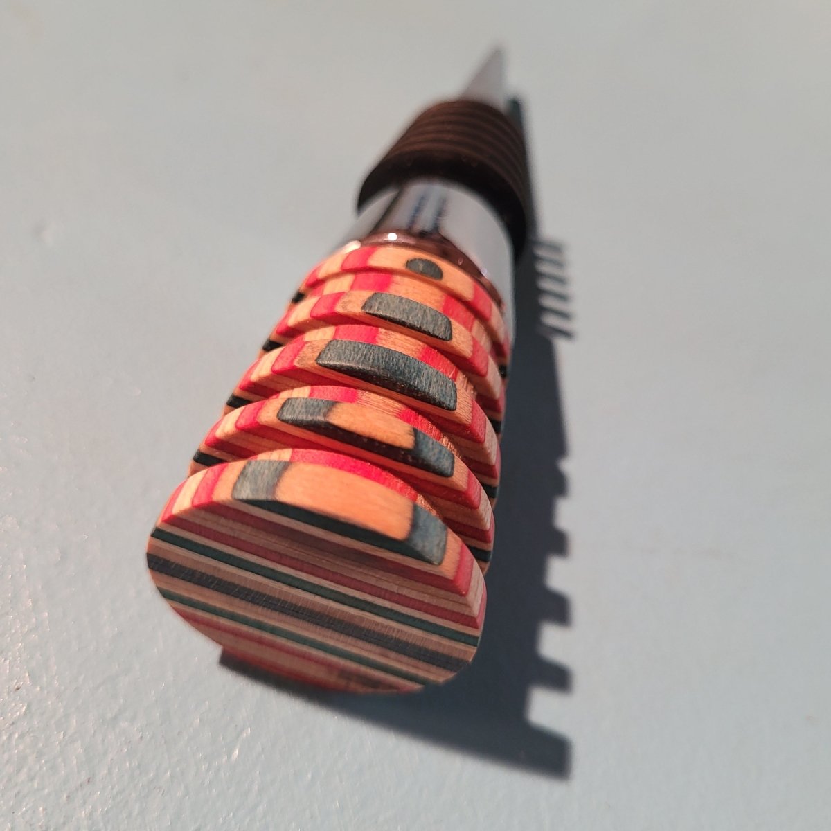 Hotsourkraut Flaschenverschluss Skateboard Upcycling #1 - Schmuck - Rollbrett Mission