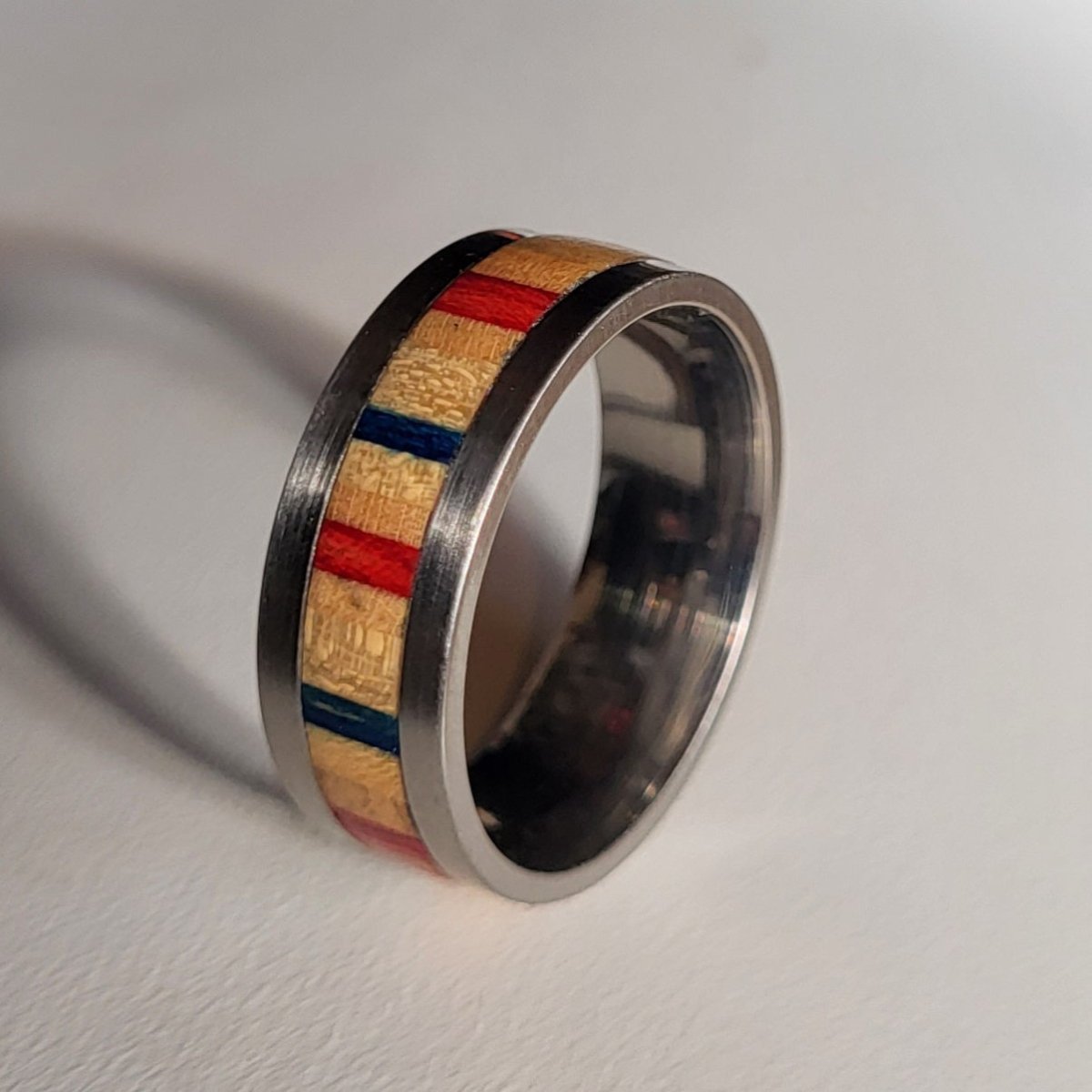 Hotsourkraut Ring Skateboard Edelstahl 10/62 #1 - Schmuck - Rollbrett Mission